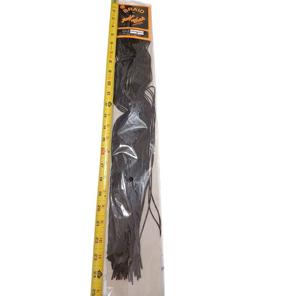 Hair Braids Brown Black Raggae 24"  Long Hair Extension Mini Twist Glam Holiday - Picture 4 of 9